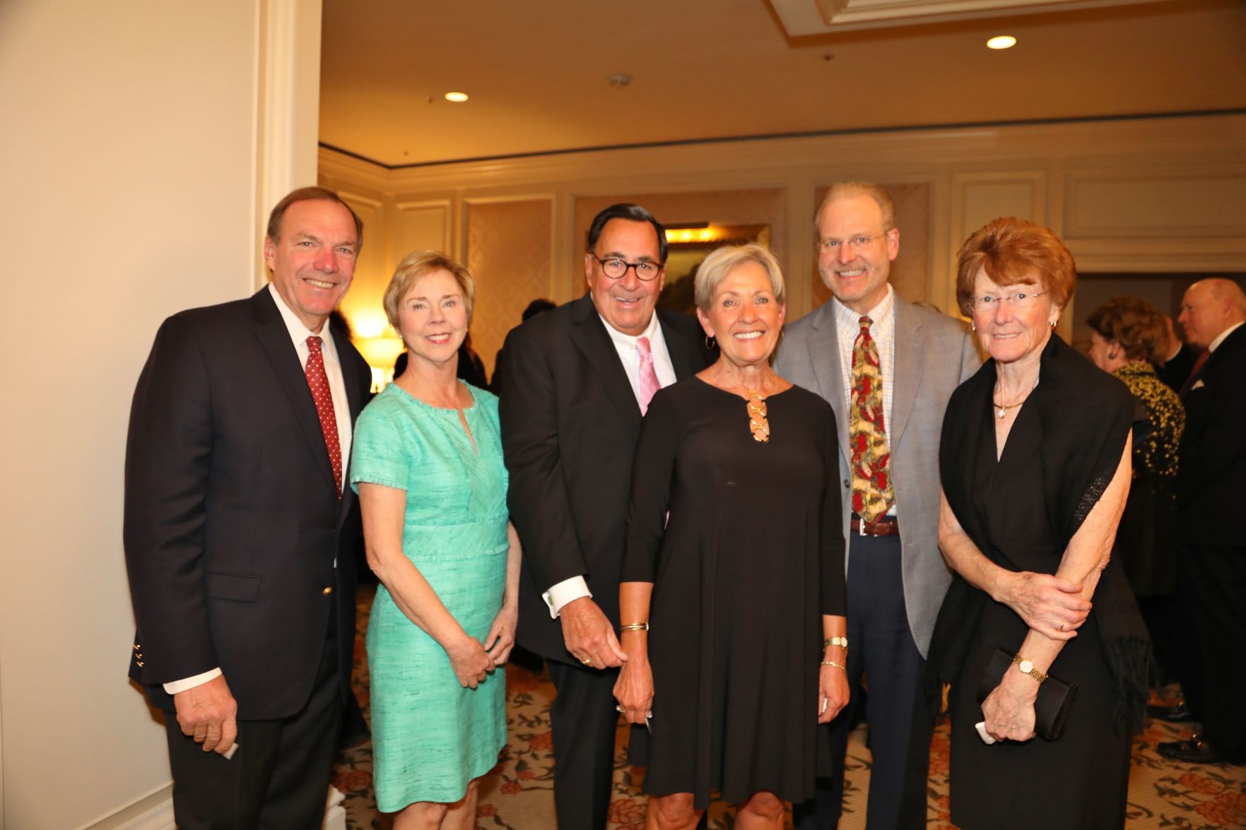 Tom and Margaret Hale, Tim and Nancy Tegeler, Dr. Brian O'Toole, Edel O'Toole